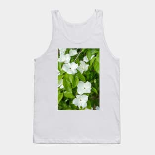 White Dogwood Flowers. Tank Top